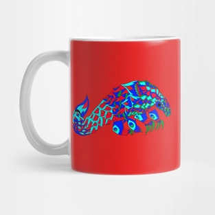 anteater pangolin ecopop in lovely colors Mug